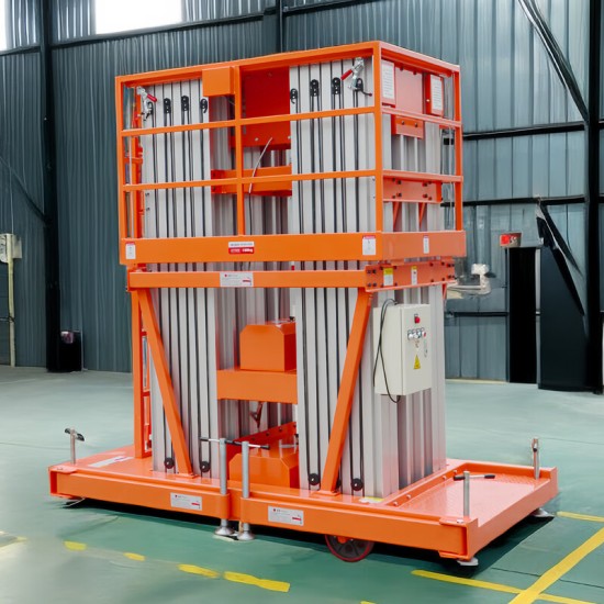 四桅杆式高空作业平台升高16米m载重200-250kg