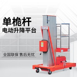 10米 单桅杆式高空作业平台