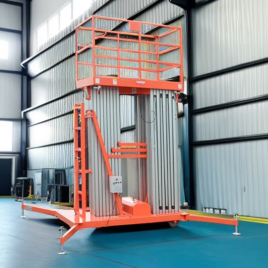 三桅杆式高空作业平台升高16米m载重200kg