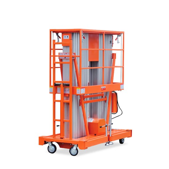 双桅杆式高空作业平台升高8米m载重200-300kg