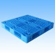 塑料托盘仓库防潮板叉车托盘栈板物流垫仓板 网格田字托盘1200*1200*150+7钢