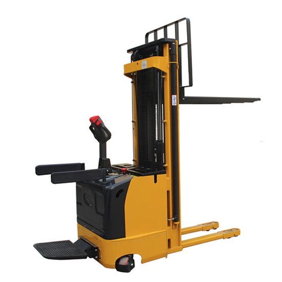 电动堆高车载重1.5吨升高5米铅酸电池24V240AH HK1550站驾式短轴距