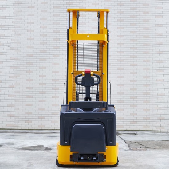 电动堆高车载重1.5吨升高5米铅酸电池24V240AH HK1550站驾式短轴距