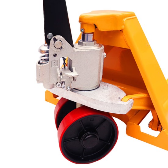 手动地牛 2吨液压托盘搬运叉车 AC外宽550叉长1150mm 尼龙轮