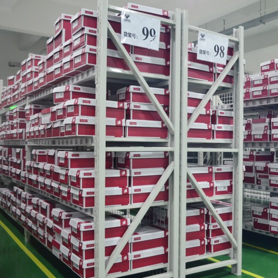 货架仓储置物架库房储物架物品展示架重型钢制货架子车库铁架均载400KG/层白色150*60*200cm四层主架