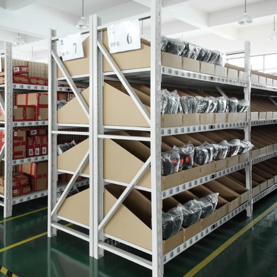 货架中型置物架展示架超市置物架仓库货架多层收纳架阳台储物架300KG/层白色120*60*200cm四层副架