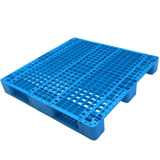 全新料网格川字托盘 叉车仓库货物栈板塑料物流垫仓板 川字1200*1200*150+4钢