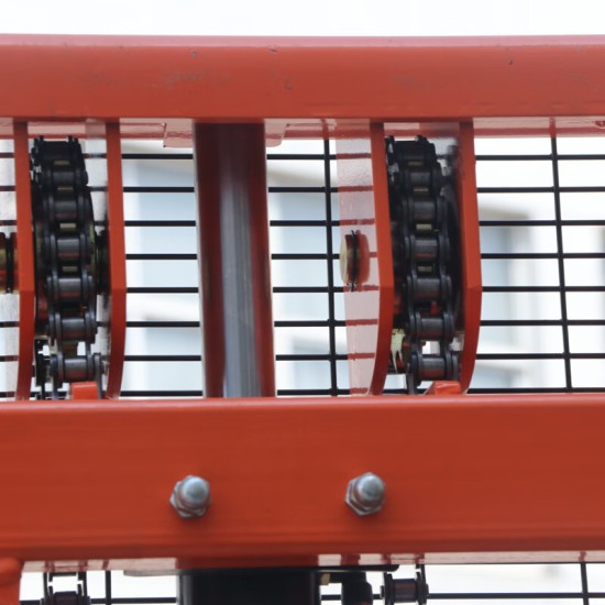 半电动取料机载重300KG升高2.7米HGTGQB0.3-2.7辅助登高车小型升降梯