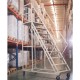 移动登高梯 带轮理货取货登高梯子 离地2米 1700*700*2000