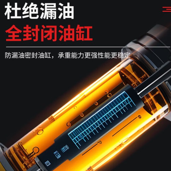 手动液压升降平台车 载重1吨升高1.7米PTS1000手动液压款双油缸双剪叉