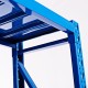 蓝色轻型货架仓储展示置物架 150*40*200cm 四层主架均载150KG/层