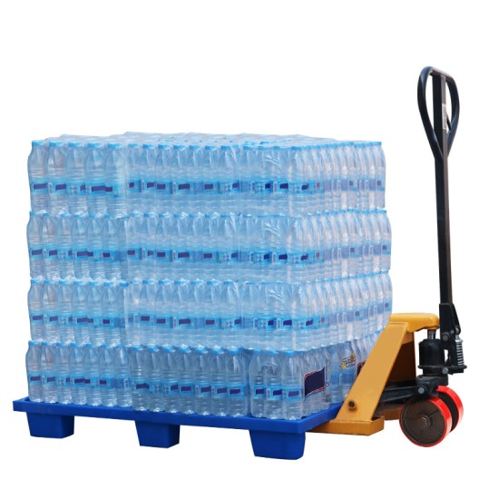 全新料网格九脚托盘 叉车仓库货物栈板塑料物流垫仓板 九脚1000*1000*140