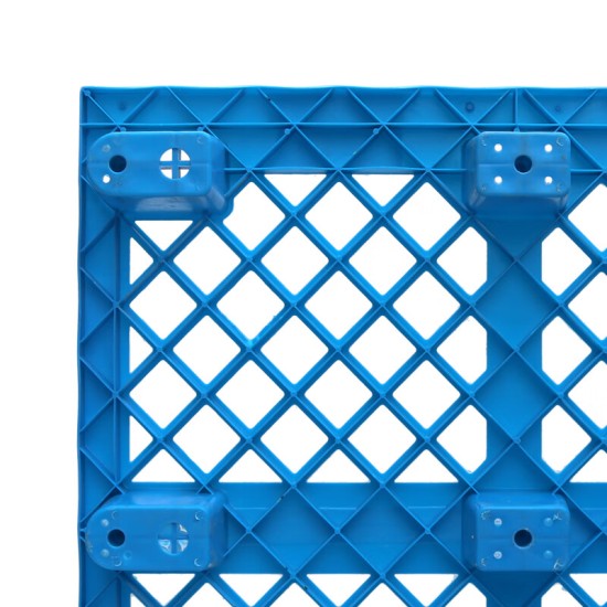 网格川字托盘重型叉车托盘物流托盘仓库运输卡板栈板仓板可加钢管全新料加厚托盘 1300*1100*150mm