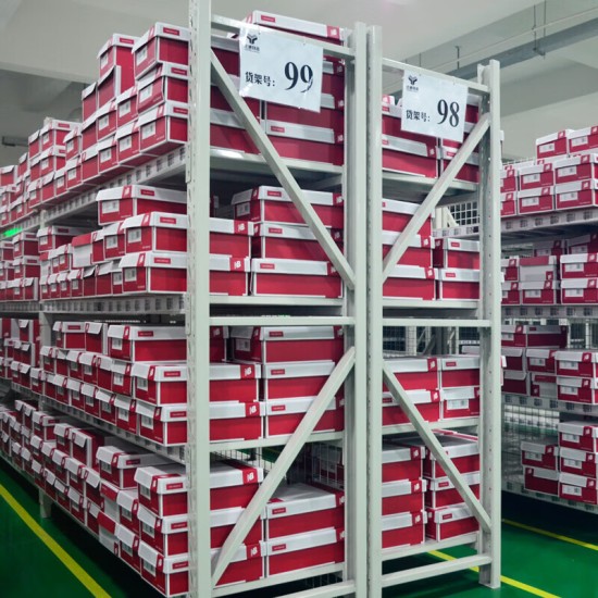 白色轻型货架仓储展示置物架 120*50*200cm 四层副架均载180KG/层