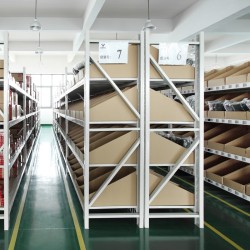 白色中型货架仓储展示置物架 150*60*200cm 四层主架均载300KG/层