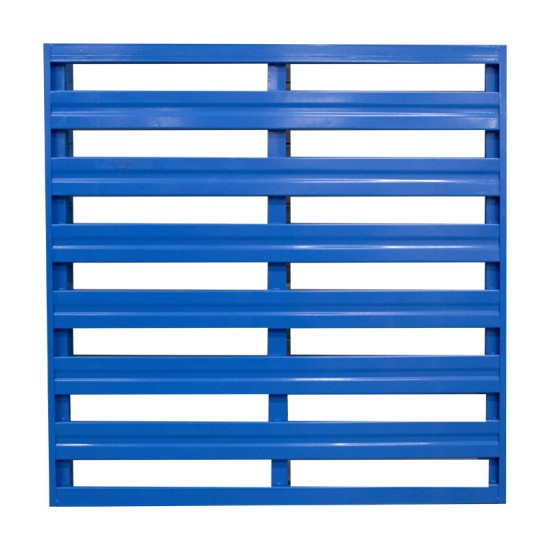 钢托盘仓库叉车托盘垫板镀锌双向进叉1200*1200*125mm